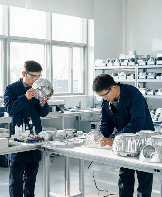 Luminaire assembly workshop